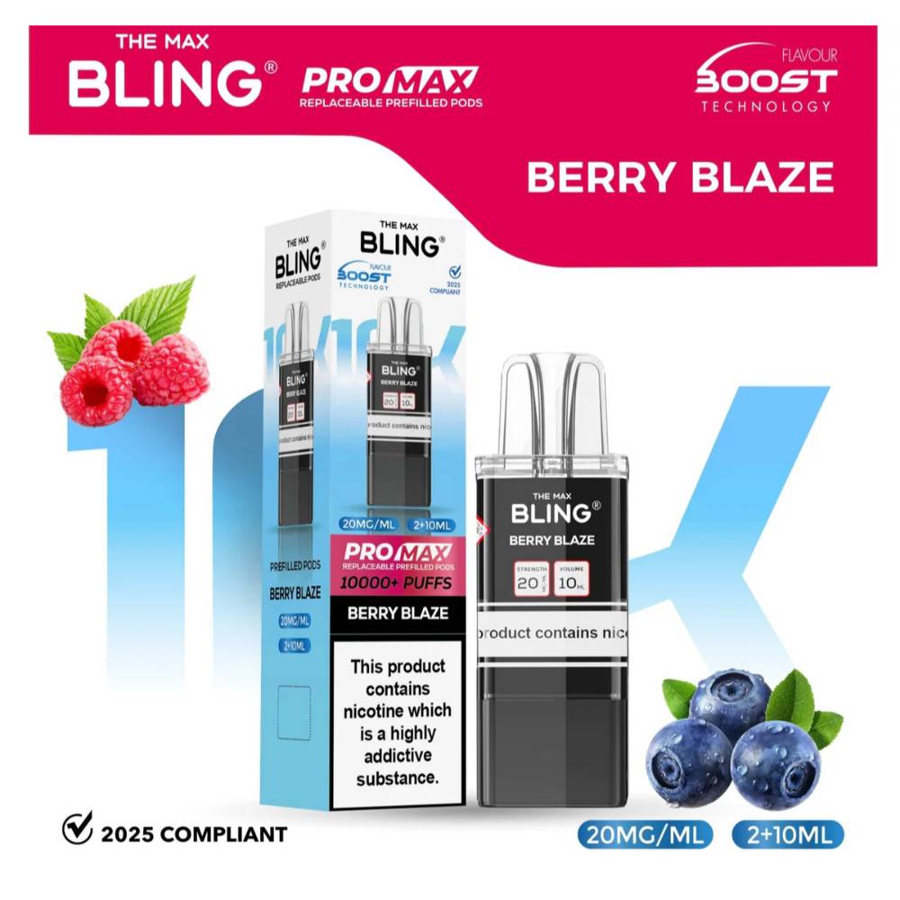 The Crystal Bling Pro Max 10k Pods