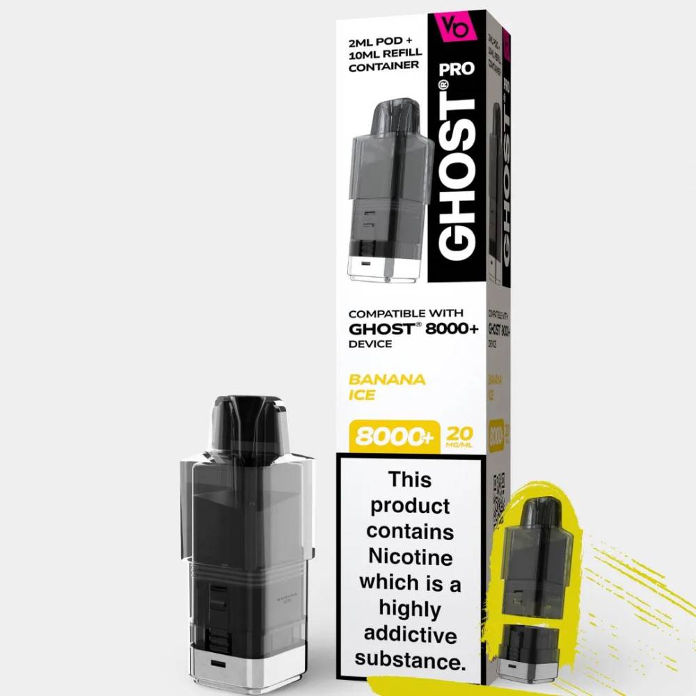 Vapes Bars Ghost Pro 8000 Pods