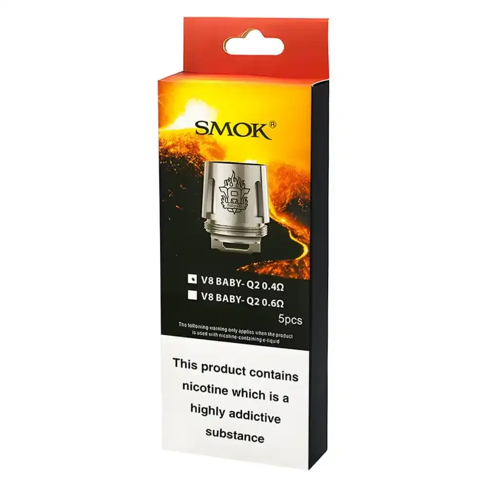 Smok V8 Baby Coils 5  Packs