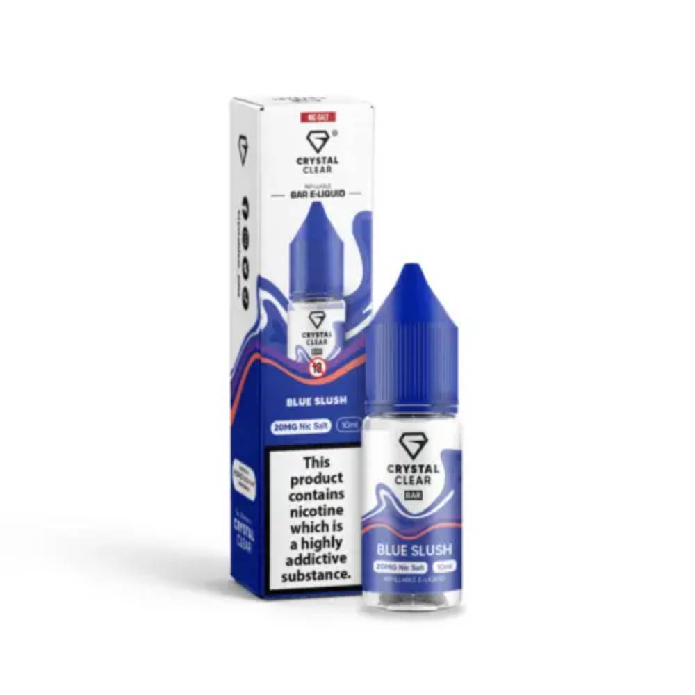 Crystal Clear Nic Salts e liquids 10ml