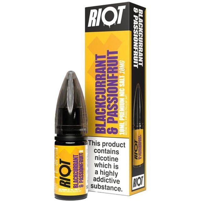 Riot X Nic Salts e liquids 10ml